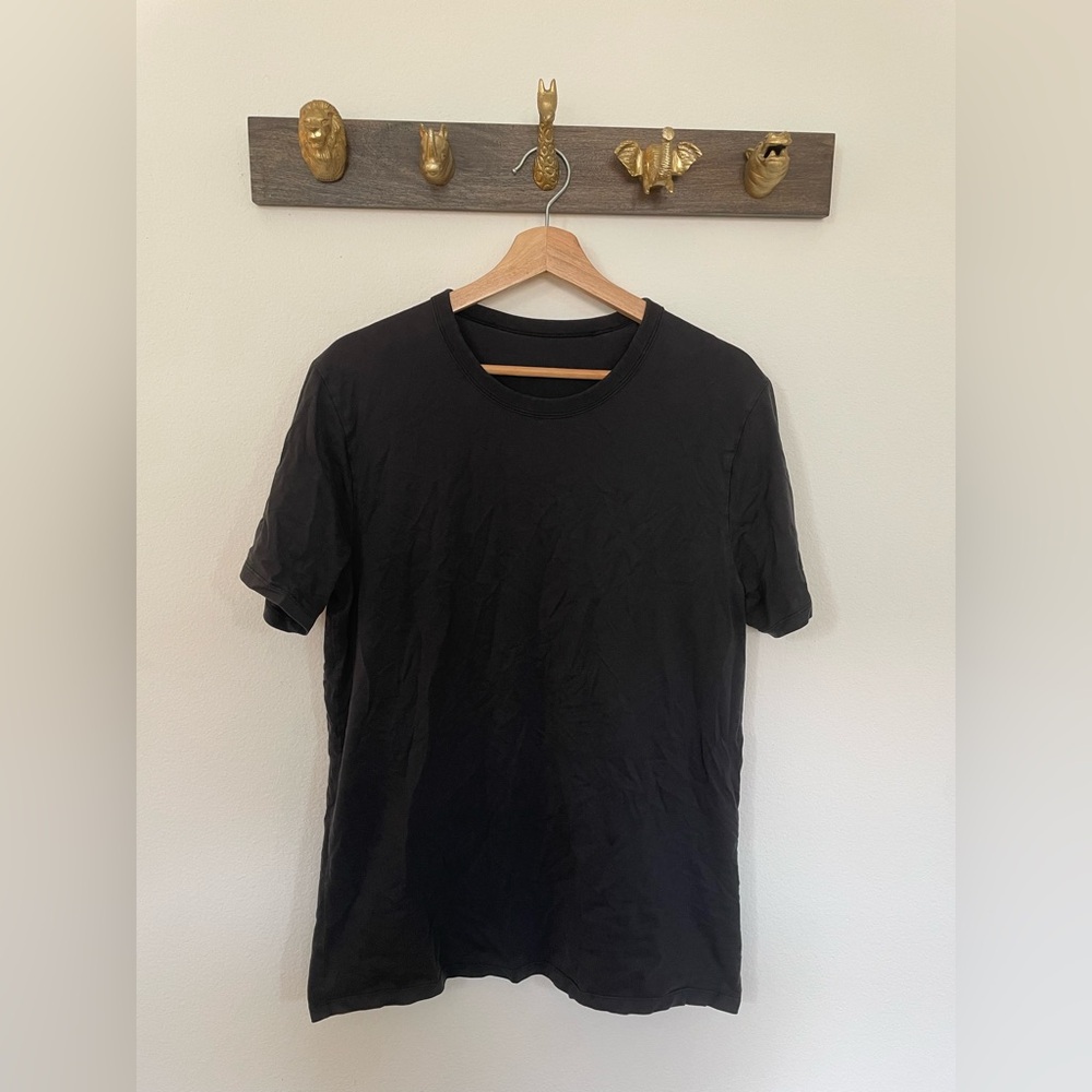 lululemon athletica 5 Year Basic Tee Black Short Sleeve Tee